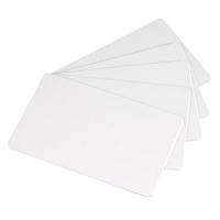 Карточка пластиковая чистая Evolis PVC 30 mil, белые, 5х100 штук (C4001) arena