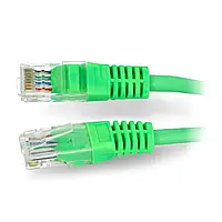 Коммутационный кабель Ethernet UTP 5e 3 м - зеленый