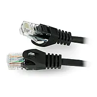 Lanberg Ethernet патч-кабель UTP 5e 2 м - черный