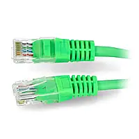 Коммутационный кабель Ethernet UTP 5e 1,5 м - зеленый
