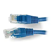 Коммутационный кабель Ethernet UTP 5e 3 м - синий