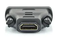 Переходник HDMI (женский) - DVI-I (24 + 5pin male)