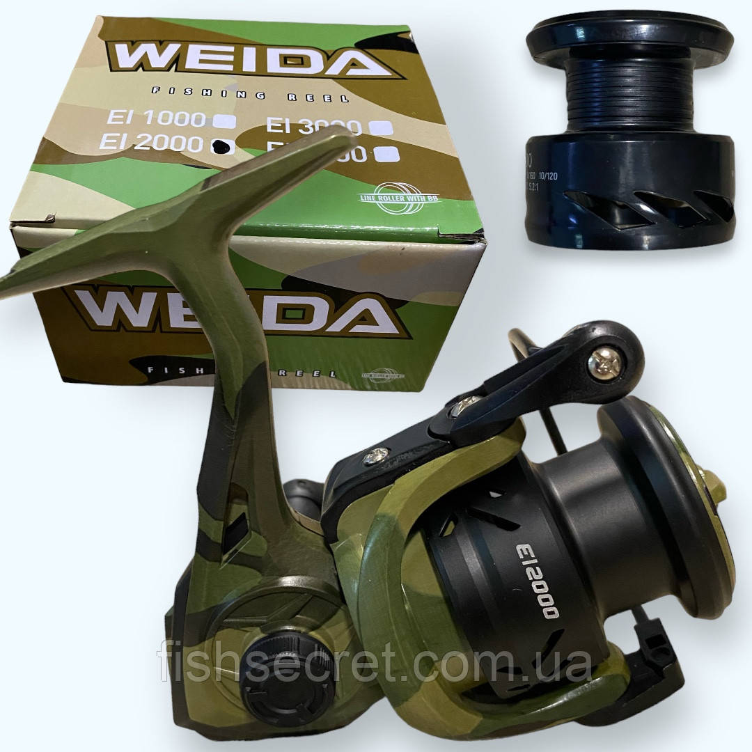 Котушка безінерційна Weida EI 5+1 1000