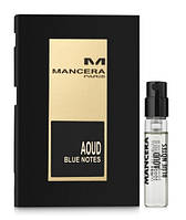 Mancera Aoud Blue Notes 2 мл - парфюмированная вода (edp), пробник