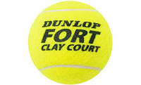 Теннисные мячи Dunlop Fort Clay Court 4ball TO, код: 6535429