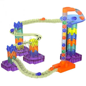 Конструктор Marble Run Bambi YDX205 C Трек із кульками на 65 деталей (YDX205-RT)