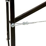 Косметологічна кушетка 180х60см, Масажна кушетка складна переносна, Розклдадний масажний стіл Фіолетовий !!!, фото 8