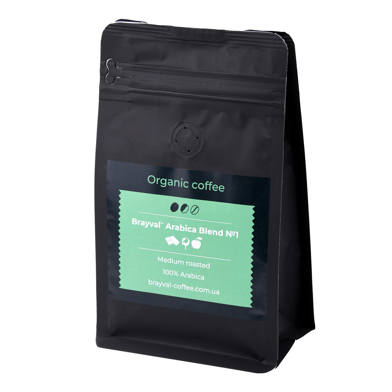 Кава мелена Brayval Blend №1 100% Арабіка 200г для чашки
