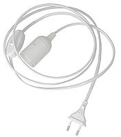 Кабель живлення 1,5 м для фітоламп з патроном Е27 і вимикачем Led-Story