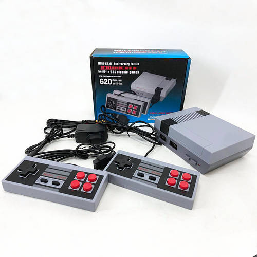 Игровая консоль 400 игр GAME NES 620 / 7724, Портативная консоль на 400 ...