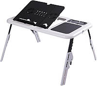 Многофункциональный столик для ноутбукам с охлаждением E-Table LD09 Складной столик для ноутбука