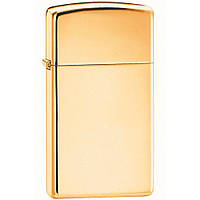 Запальничка Zippo Slim High Polish Brass 1654B