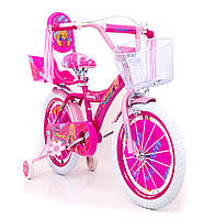 Детский Велосипед Rueda BARBIE 20 БАРБИ Beauty-Бьюти Розовый