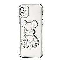 Чехол Shining Bear Case iPhone 11 Silver