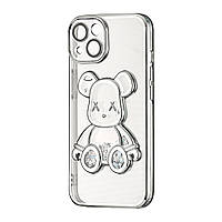 Чехол Shining Bear Case iPhone 14 Silver