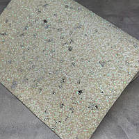 Екошкіра (кожзам) Циферка, розмір 19*29 см, колір-білий (хамелеон), шт, Білий