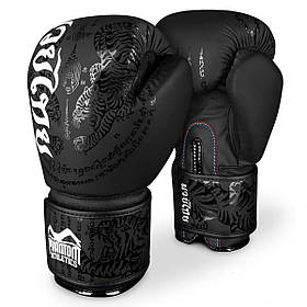 Рукавиці боксерські Phantom Muay Thai, Black 10 унцій