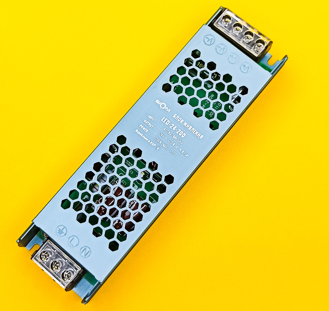 Блок живлення BIOM LED-24-300 300Вт перфорований 24в