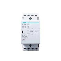 Контактор модульный CHINT NCH8-20/40 4p 20A, 4NO, ЧИНТ 256085 магнитный пускатель