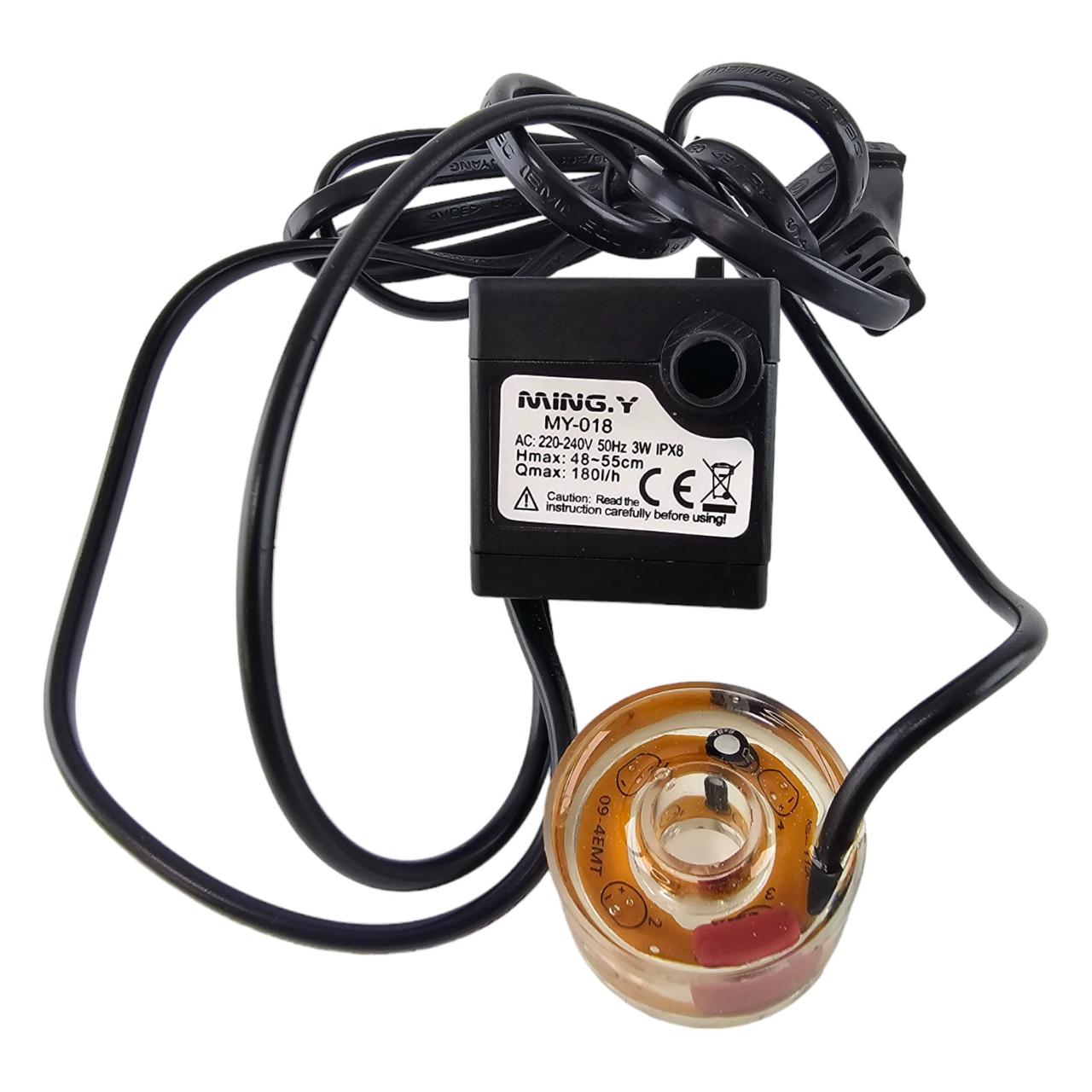 Насос для декоративного фонтана кольоровий, фото 1