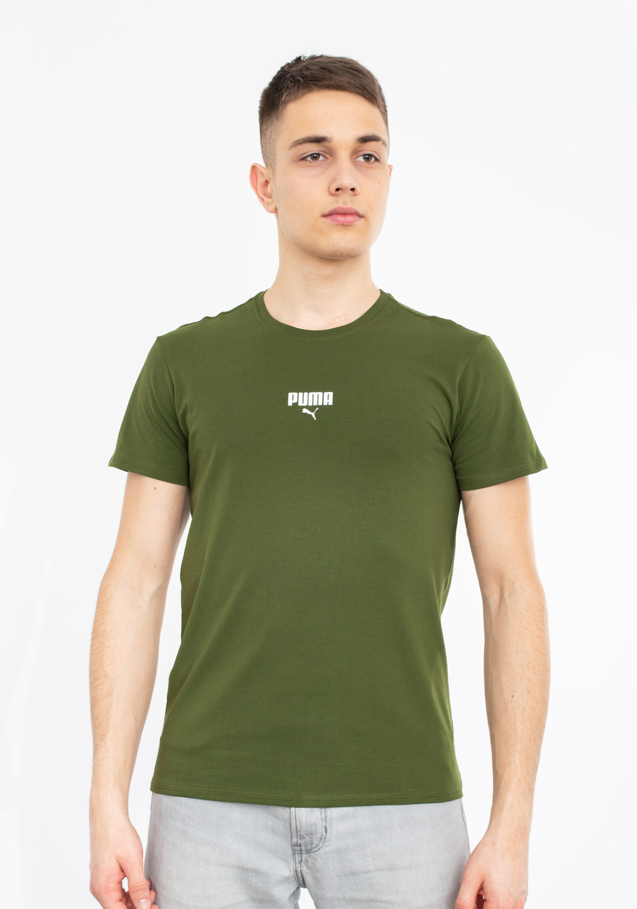 Чоловіча футболка Puma хакі