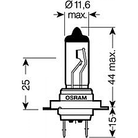 64210ULT Osram Лампа H7 12V 55W PX26D/ULTRA LIFE - (64210ULT)