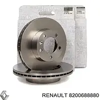 Диск тормозной передний Renault 8200688880 (оригинал) на Renault Master 3 (Рено Мастер 3)