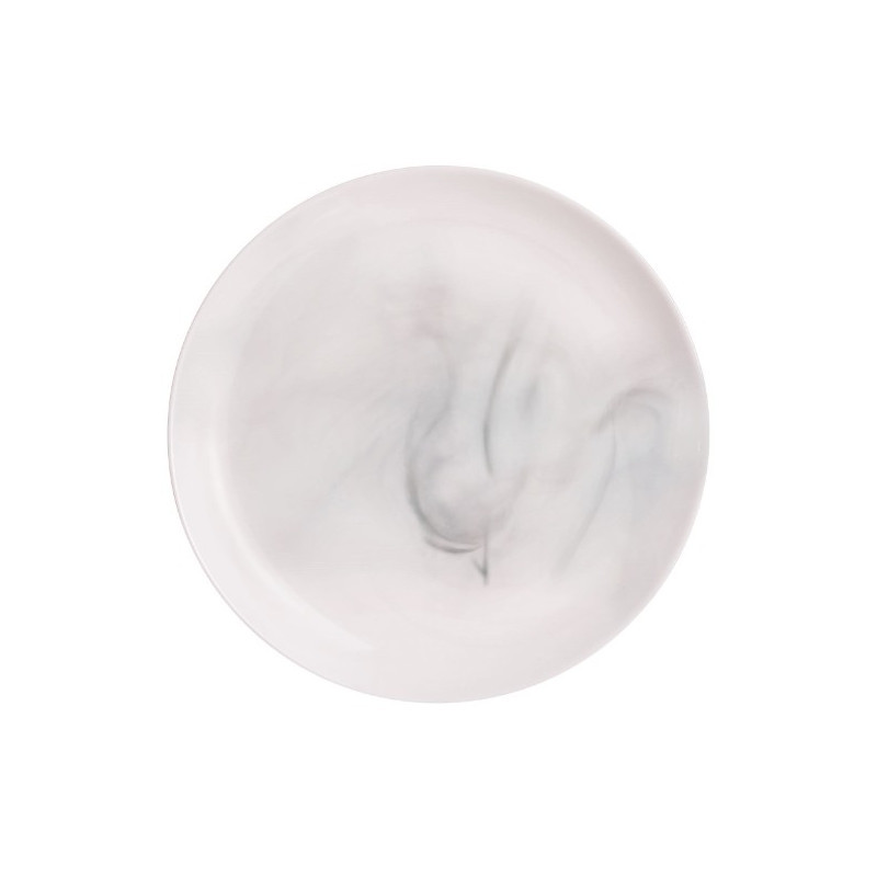 Тарілка десертна Luminarc Diwali Marble White 19 см Q8815