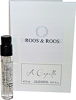 Парфюмированная вода Roos & Roos A Capella для женщин - edp 2 ml vial
