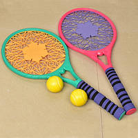 Детский Набор для Игры в Теннис 2 Ракетки и 2 Мячика
