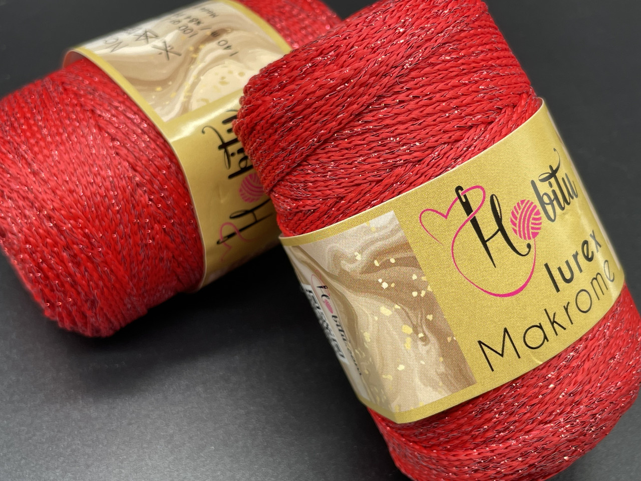 Пряжа Macrome Lurex Hobitu-100, фото 1