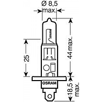 64155-FS Osram Лампа H1 24V 70W P14.5s FS STANDARD (64155)