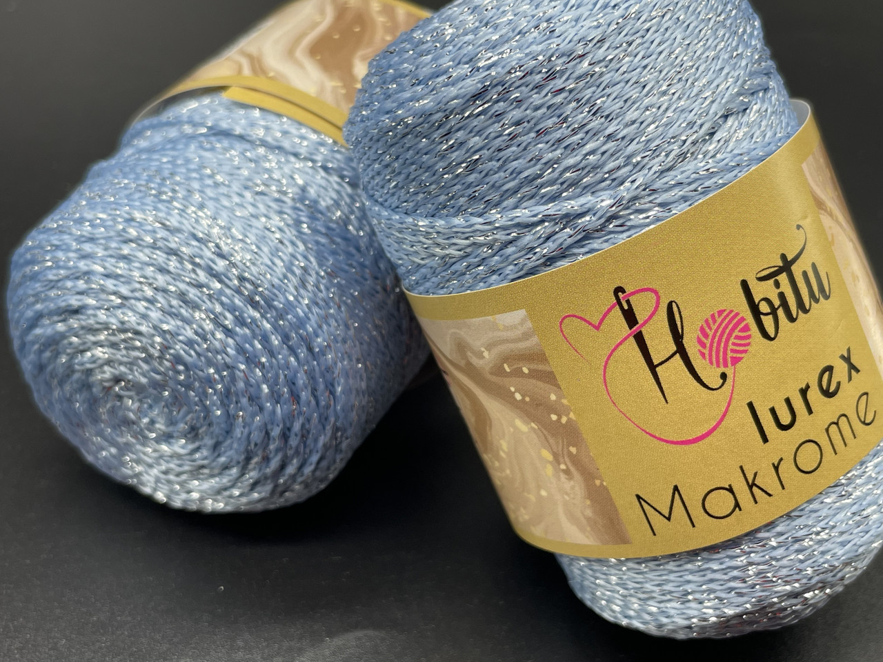 Пряжа Macrome Lurex Hobitu-220, фото 1