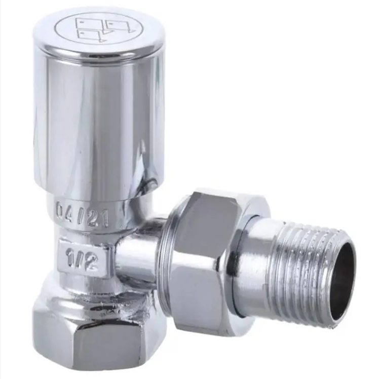 Кран для рушникосушки кутовий 1/2 (Продається по 2 шт.), фото 1