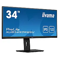 Монитор 34" IPS Iiyama XUB3493WQSU-B5 безрамочный экран Черный