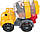 Конструктор Бетономішалка Мега Блокс Mega Bloks CAT Cement Mixer 9 деталей (GFG11) Fisher Price, фото 4