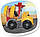 Конструктор Бетономішалка Мега Блокс Mega Bloks CAT Cement Mixer 9 деталей (GFG11) Fisher Price, фото 5