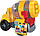 Конструктор Бетономішалка Мега Блокс Mega Bloks CAT Cement Mixer 9 деталей (GFG11) Fisher Price, фото 6