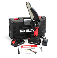 Аккумуляторная мини пила HILTI SR 6-2-24 (24V, 4AH) АКБ веткорез Хилти в кейсе