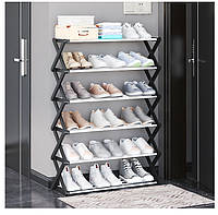 Складная полка для обуви Shoe Rack на 6 секций RD-9002