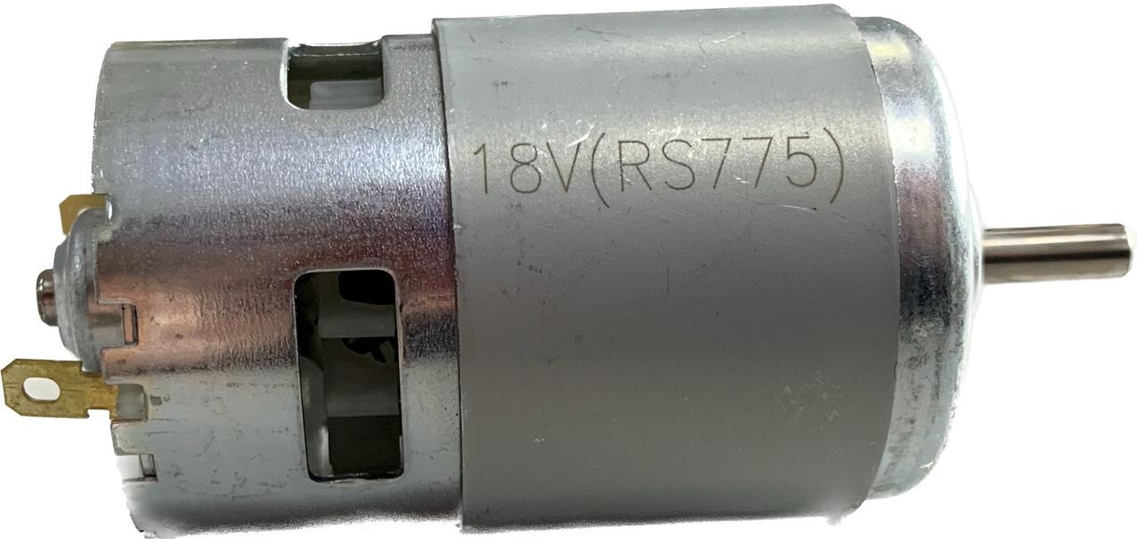 Двигун 18V (RS775) вал 5мм L95