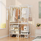 Вішалка для одягу Simple coat rack double W-8518 Білий, фото 2