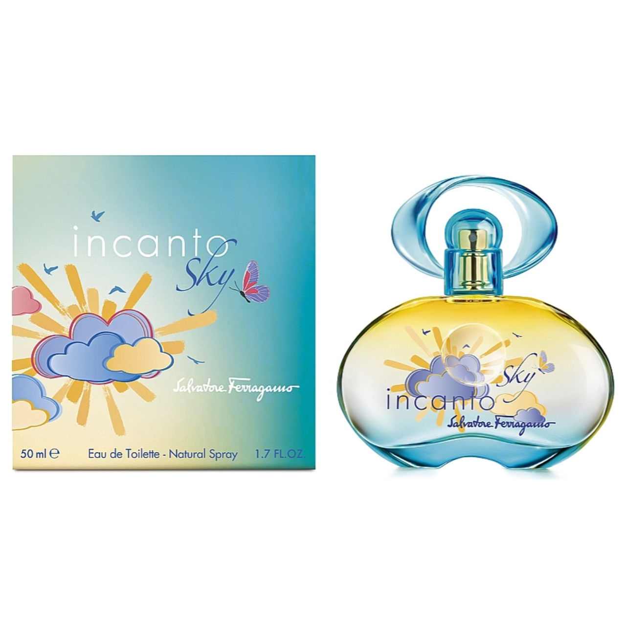 Salvatore Ferragamo Incanto Sky Туалетна вода 50ml (8052086372078)