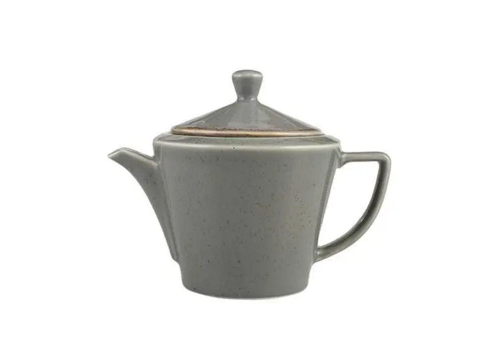 Чайник порцеляновий з кришкою Dark Grey 500 мл Porland 938405/DG, фото 1
