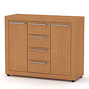 Підлогова Тумба  МГ-1 Тумба-3 . Компаніт. Бук