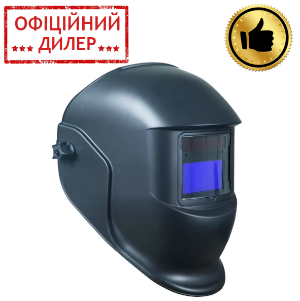 Маска зварника Scheppach AWH-500BL  (92 x 42 мм, DIN 9 — DIN 13) Маска для зварювальних робіт хамелеон YLP