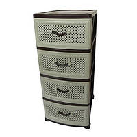 Комод ЕФЕ (90х38х46см) БІЖ СІТКА 000017365