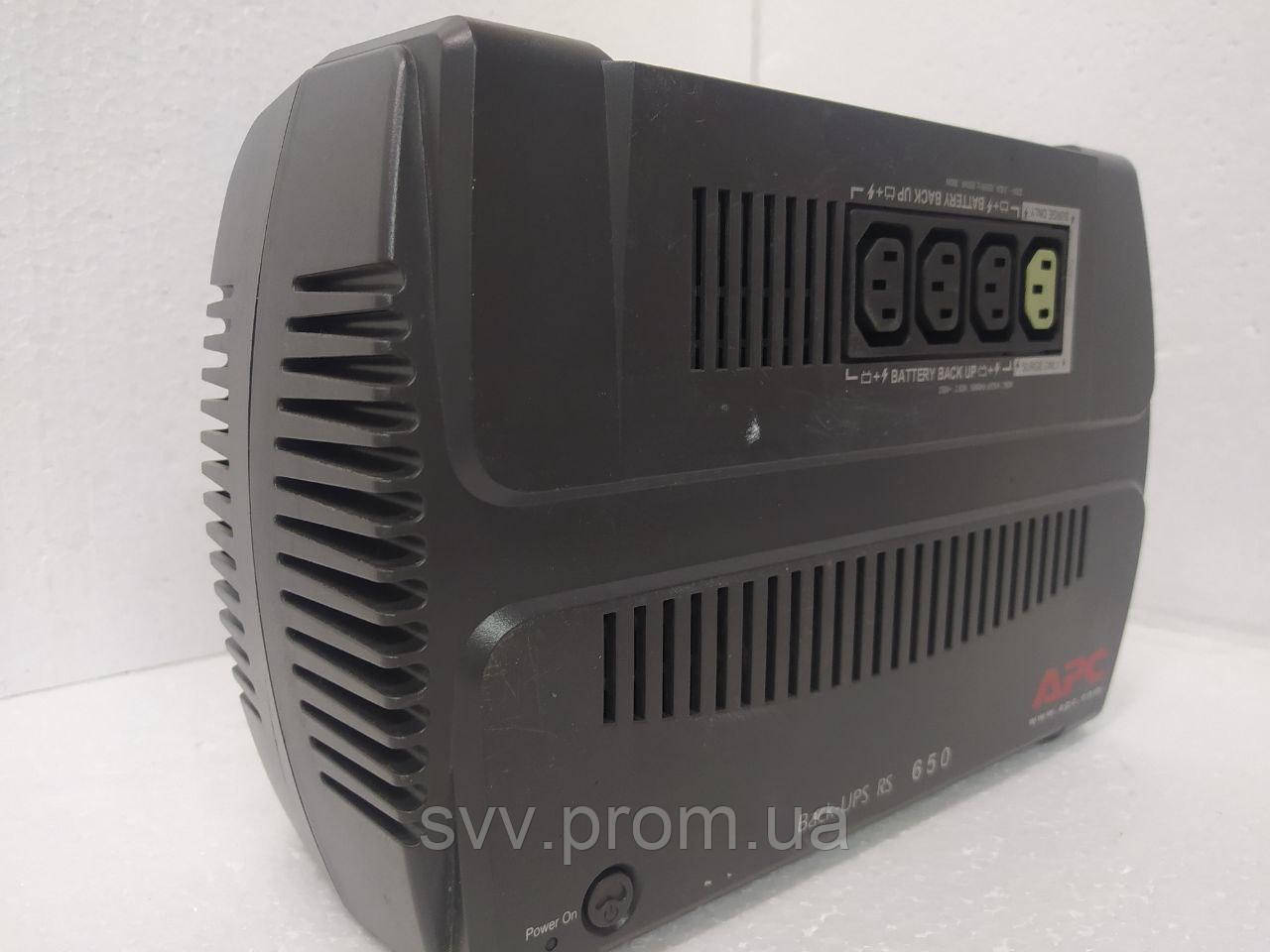 ДБЖ Безперебійник UPS 650 VA / ВА APC Back-UPS RS BR650CI-RS