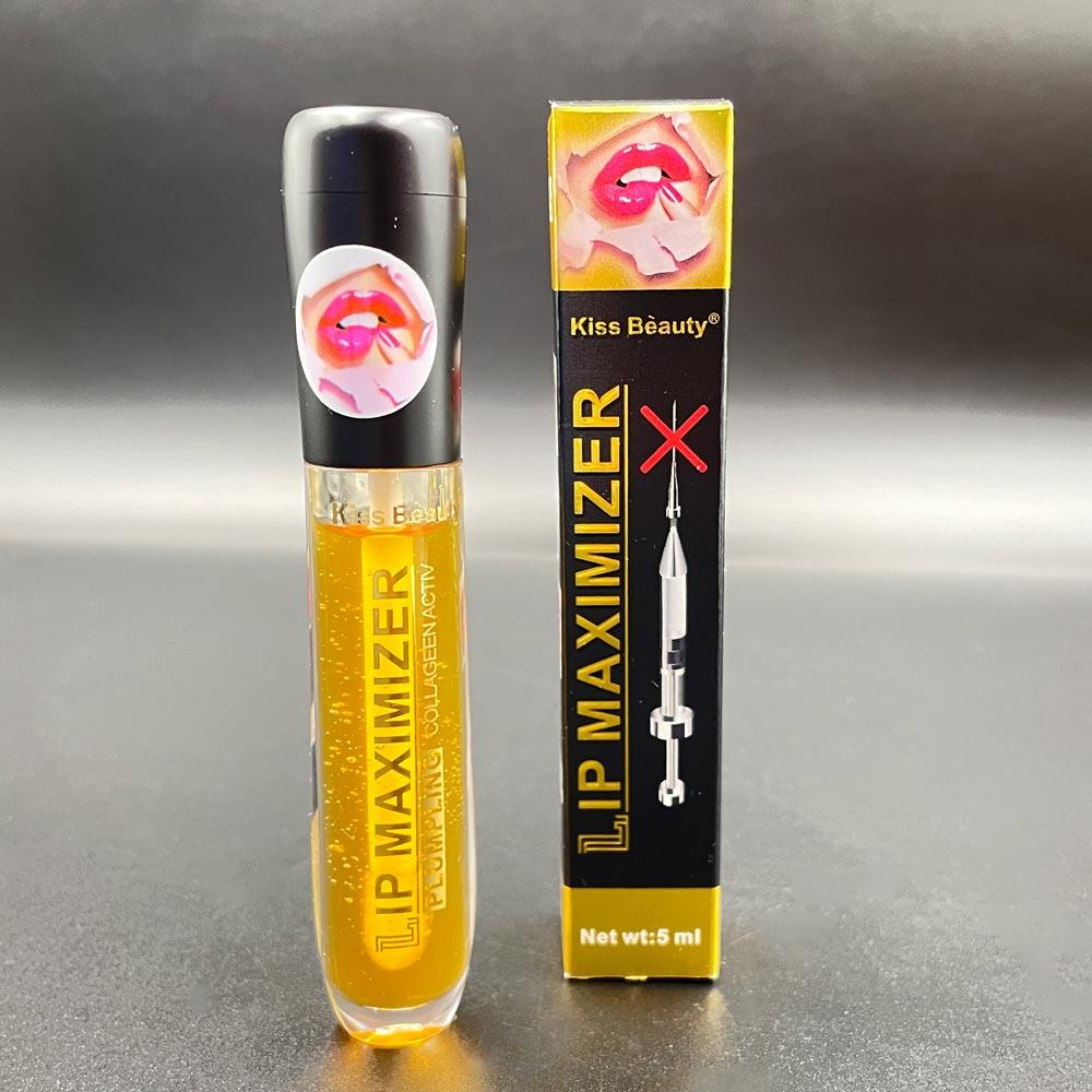 KISS BEAUTY Lip Maximizer блеск для увеличения губ с коллагеном 5мл ...