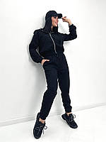 Жіночий вельветовий костюм-двійка (джинс, чорний, бежевий, темно-зелений, графіт) 42-44, 46-48, 50-52 50-52,